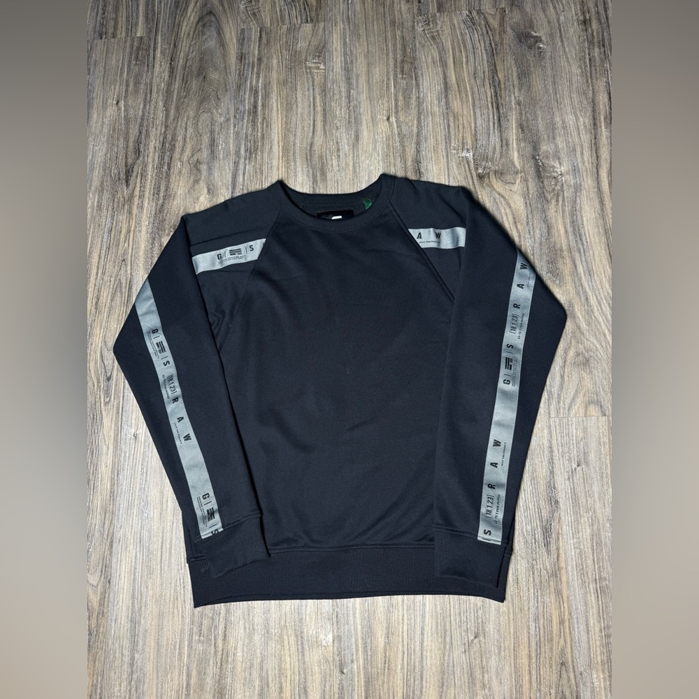 G- Star Raw Raglan Taping Sweater Black mens